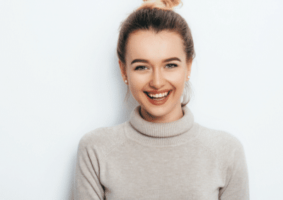 girl laughing